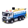(Box set) Simulation 1:50 scale Jiaye Fire Protection Engineering Sanitation Alloy Vehicle Model Ornament with sound and light toy Item Picture